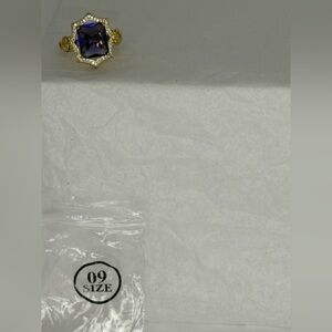 Purple Tourmaline Ring